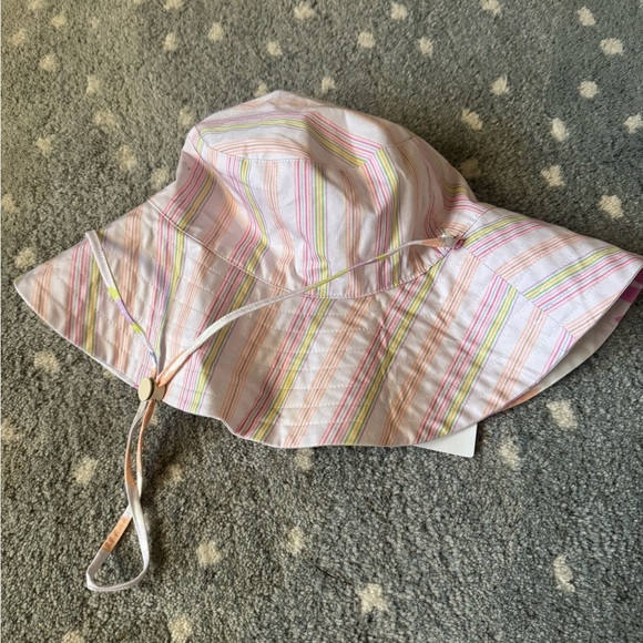 NWT Frida x Lost Pattern Colorful Women’s Garden Sun Hat Reversible Pink - Picture 4 of 5